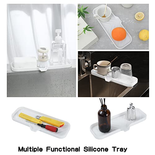 Silicone Soap Dish with Drain Spout