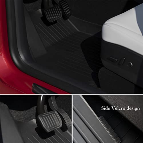 6Pcs Floor Mats for Tesla Model Y 2021 (6 Count)