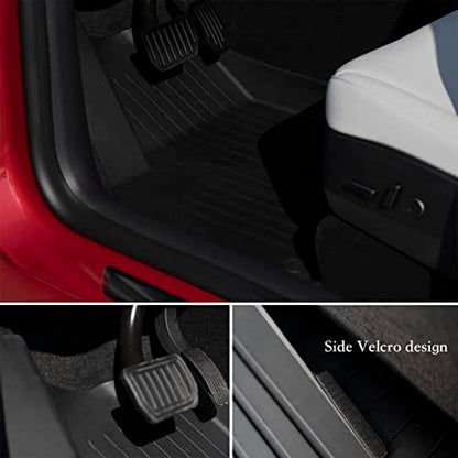 6Pcs Floor Mats for Tesla Model Y 2021 (6 Count)