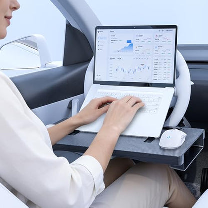 Car Steering Wheel Tray Table & Seat Gap Filler Organizer 2