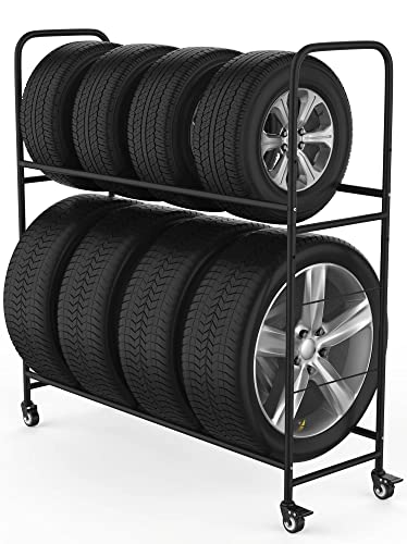 Rolling Tire Rack