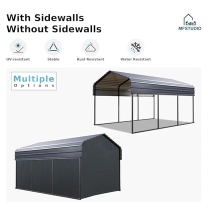 Metal Carport 10x15ft