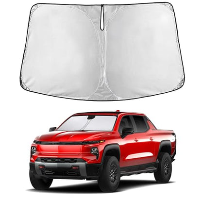 Windshield Sun Shade for Chevrolet Silverado EV 2024 2025 2026