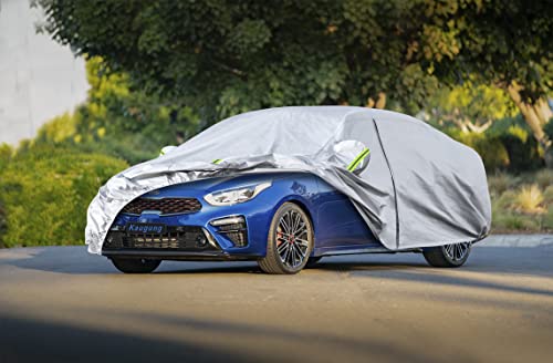 6 Layers Car Cover Custom Fit Kia Forte from 2017 to 2025