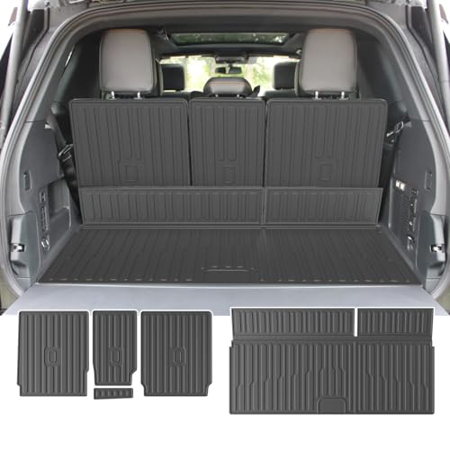 Cargo Mat & Backrest Mats Compatible with 2025 2026 Ford Expedition