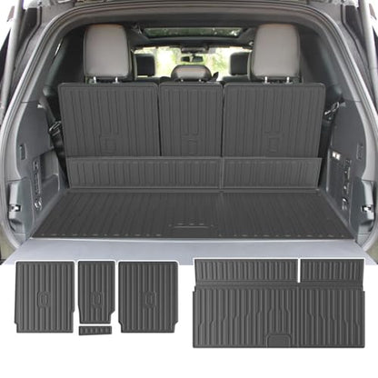 Cargo Mat & Backrest Mats Compatible with 2025 2026 Ford Expedition