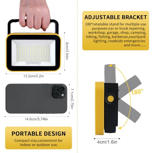 40W Rechargeable LED Work Light