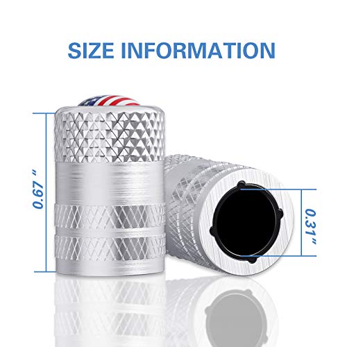 Tire Valve Stem Caps (4 Count)