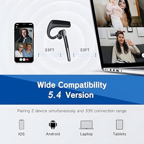 Bluetooth Headset V5.4