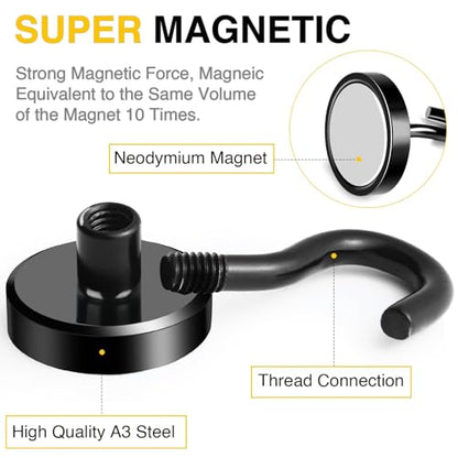 Magnetic Hooks (10 Count)
