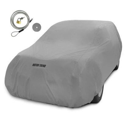 4-Layer 4-Season Auto (Waterproof Outdoor UV Protection for Heavy Duty Use Full Car Cover for Vans, Suvs, Crossovers up to 225")