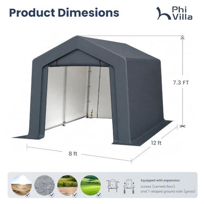 8x12ft Storage Tents