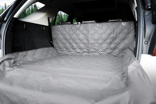 Bulldogology SUV Cargo Liner for Dogs 55"x106" Heavy Duty Pet Trunk Cargo Cover