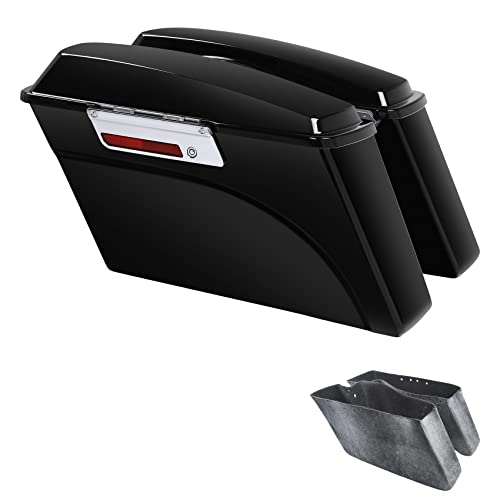 Motorcycle Saddlebags Hard Saddle Bags For Harley Touring 1993 (2 Count)