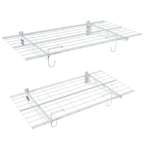 2 Pack Garage Wall Shelves