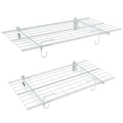 2 Pack Garage Wall Shelves