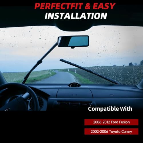 24"+19" Windshield Wiper Blades Replacement for Chevy Impala 2013