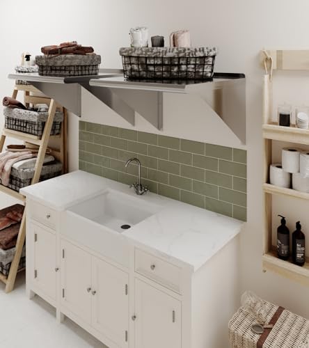 24 in. x 24 in. Stainless Steel Wall Mount Shelf