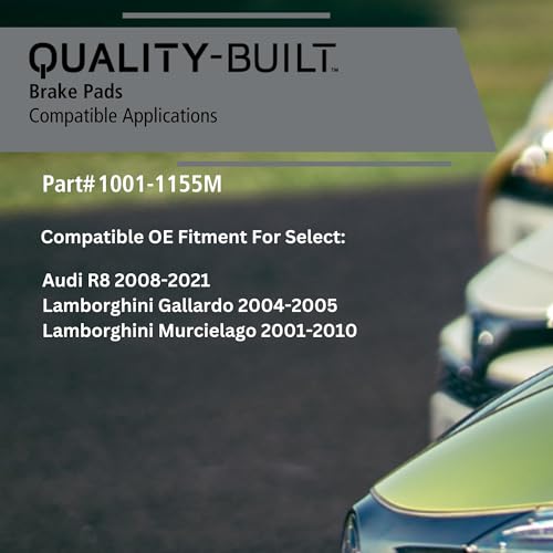 Rear Semi Metallic Brake Pads