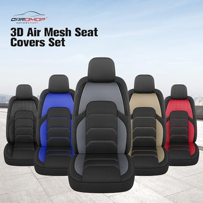3D Air Mesh Car Seat Covers 2 Front Seats (2 Count)