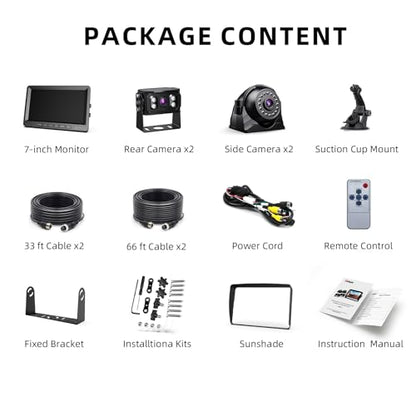 HD 1080p Backup Camera System Kit