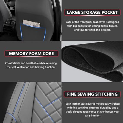 Chevy Silverado Seat Covers Full Set