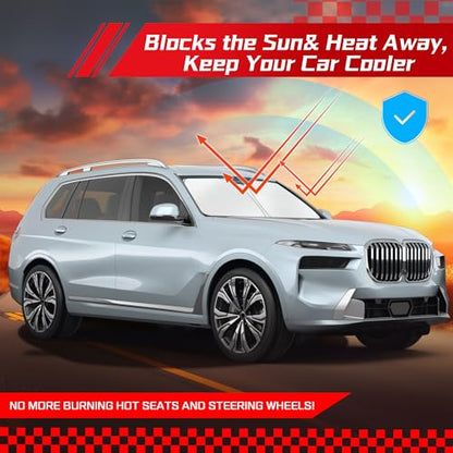 Windshield Sun Shade for BMW X7 2019