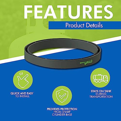 Tank Halo Propane Cylinder Rubber Ring Base for 20