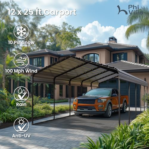 12x25 Carport