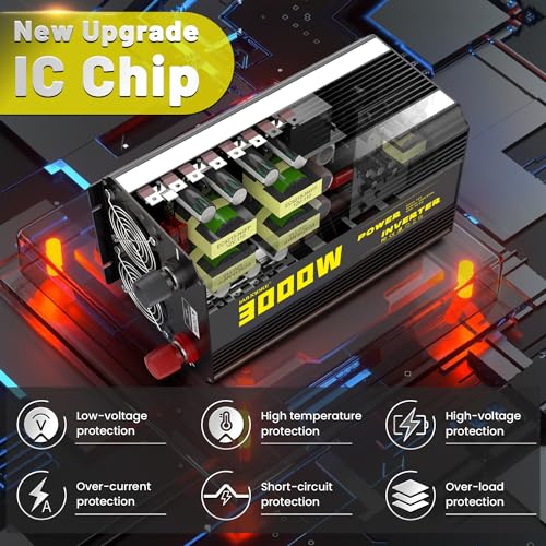 3000 Watt Modified Sine Wave Power Inverter