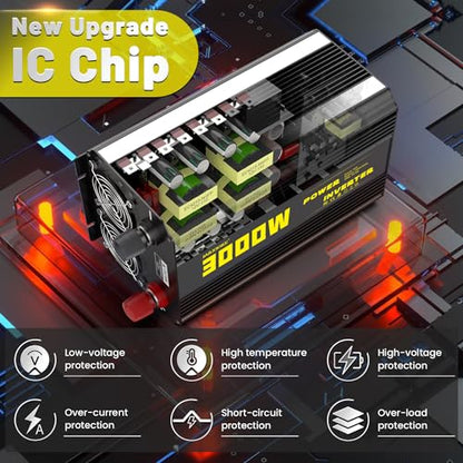 3000 Watt Modified Sine Wave Power Inverter