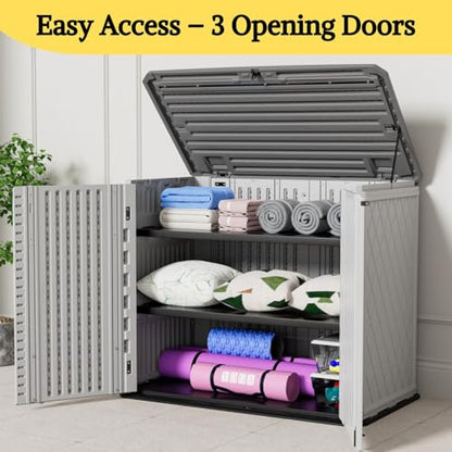 4x2.5 FT Outdoor Storage Shed