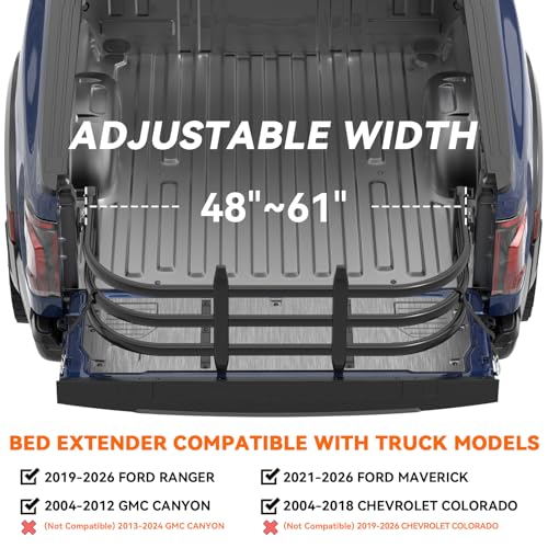 Aluminum Truck Bed Extender Mid