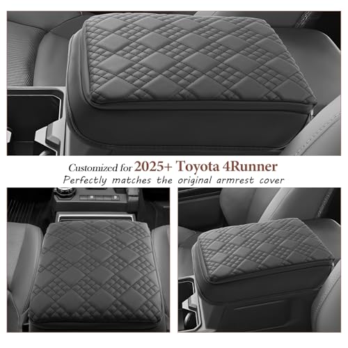 2025 2026 4Runner Armrest Cover for 2025 2026 Toyota 4Runner Center Console Cover Toyota 4Runner 2025 2026 Accessories 2025 2026 4Runner Soft Center Console Cushion