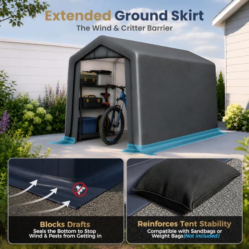 6x10ft Storage Tents
