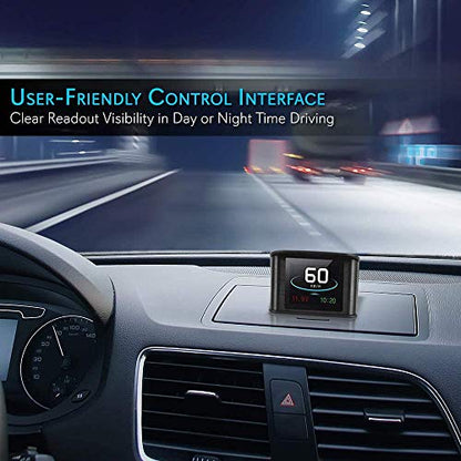 Universal Vehicle Smart HUD Display