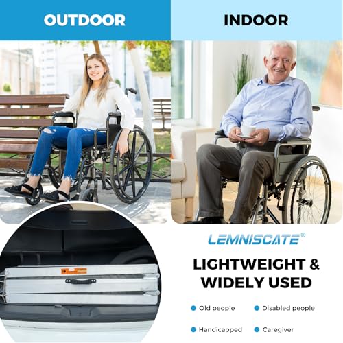 Portable Wheelchair Ramp 7FT