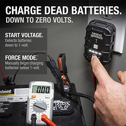GENIUS1 1A 6 12V Smart Battery Charger
