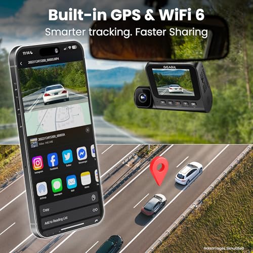 3 Channel Dash Cam 4K Front Inside Rear