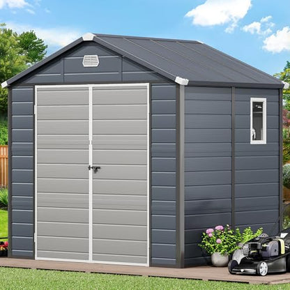 8x6.2FT Outdoor Storage Shed w