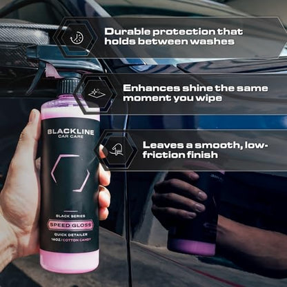 Speed Gloss Quick Detailer Spray 64oz (64 Fl Oz)