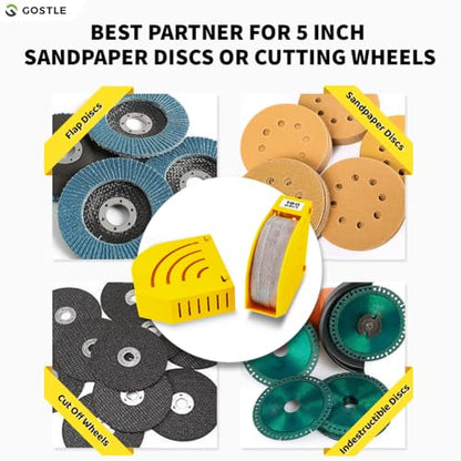 5 Inch Professional Sanding Discs Storage Bins