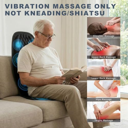 Vibration Massage Seat Cushion with Heat