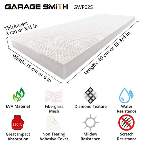 GWP02S Garage Wall Protector Car Door Protectors (4 Count)