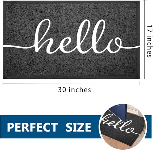 Door Mat Outside Inside Hello Doormat