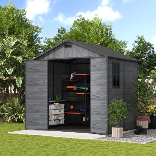 Resin Storage Shed 8x6 FT