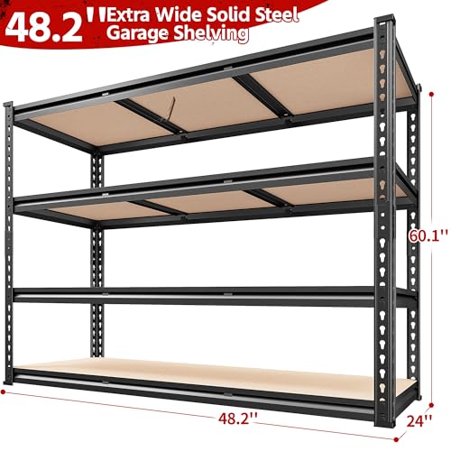 48.2" W Garage Shelving