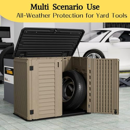 4x2.5 FT Outdoor Storage Shed