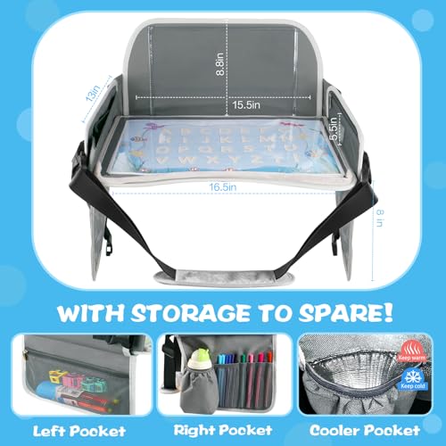 Kids Travel Tray for Boys or Girls (2 Count)