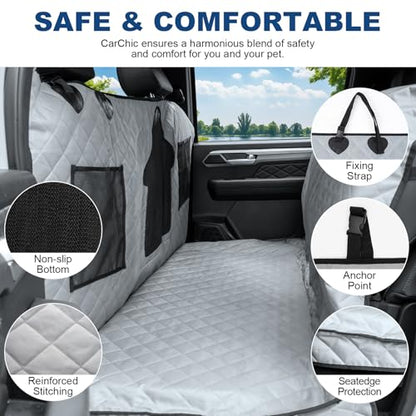 Dog Car Seat Cover for Back Seat